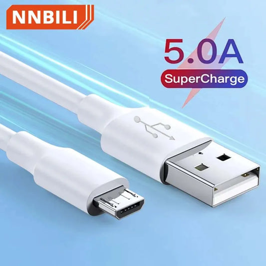 Micro-USB-Kabel 5A Schnellladekabel Handy Micro-USB-Kabel für Xiaomi Samsung Android USB Typ C 7A 10A Datenkabel