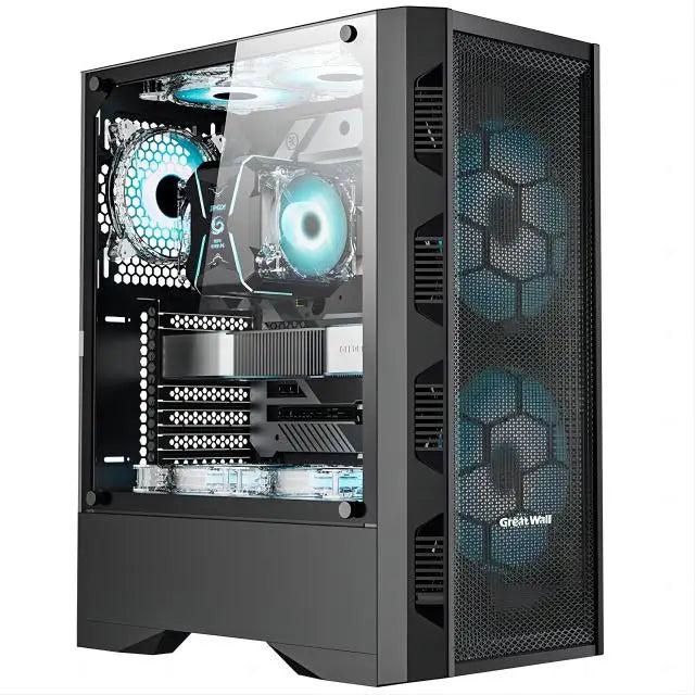 AOTESIER 5 9400 F RX580 PC Gamer Complet Pas Cher, Ensemble d'équipement Informatique Personnalisé, Ordinateurs de Bureau Préassemblés, Vente en Gros, Assemblage PC Gamer de Bureau