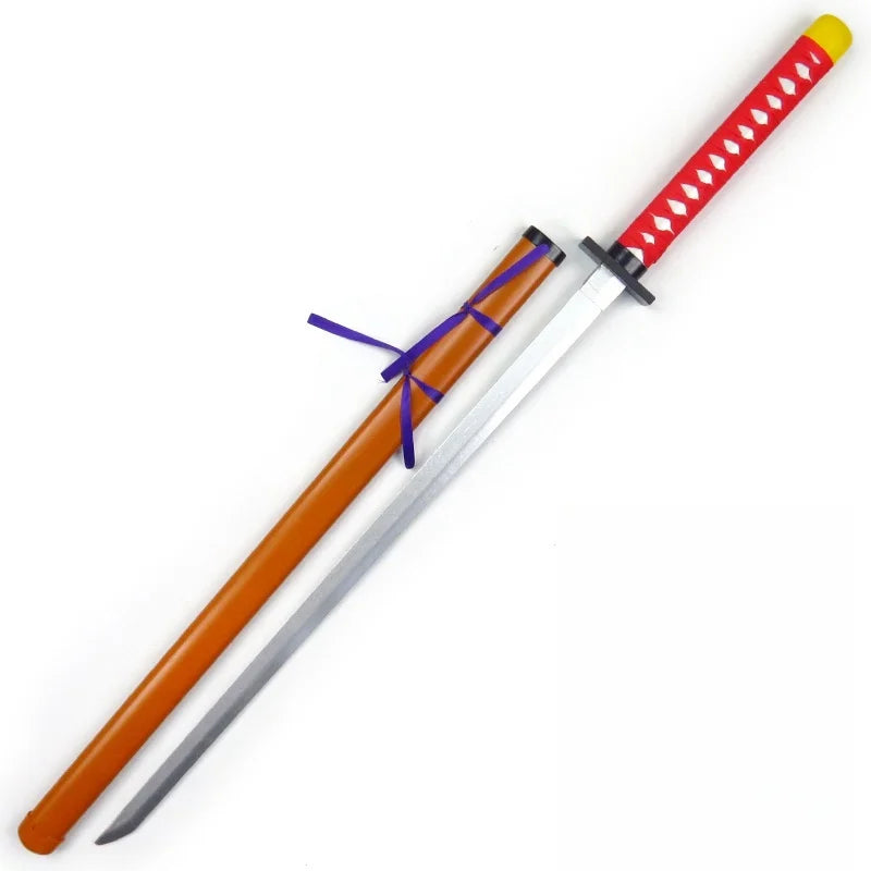 104cm Okkotsu Yuta Katana Jujutsu Kaisen Cos Cosplay Requisiten Schwert Ninja Messer Realistische japanische Katana Samurai Säbel Spielzeug Anime Geschenk