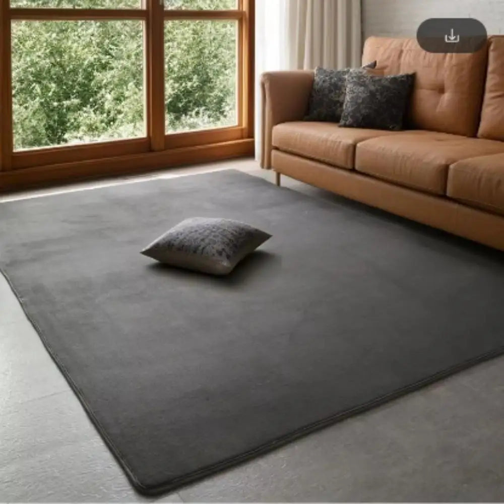 VIKAMA Tapis Moderne en Velours de Corail Doux Antidérapant pour Salon Chambre Grand Tapis de Jeu pour Enfants Tapis de Sol pour la Décoration Intérieure