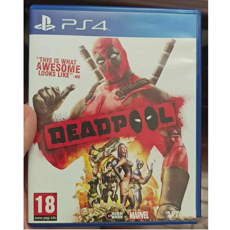 Second Hand PS4 Game CD Dead Pool Sony Playstatio4 Playstation4 Game Card SONY Ps4 Games Dead Pool