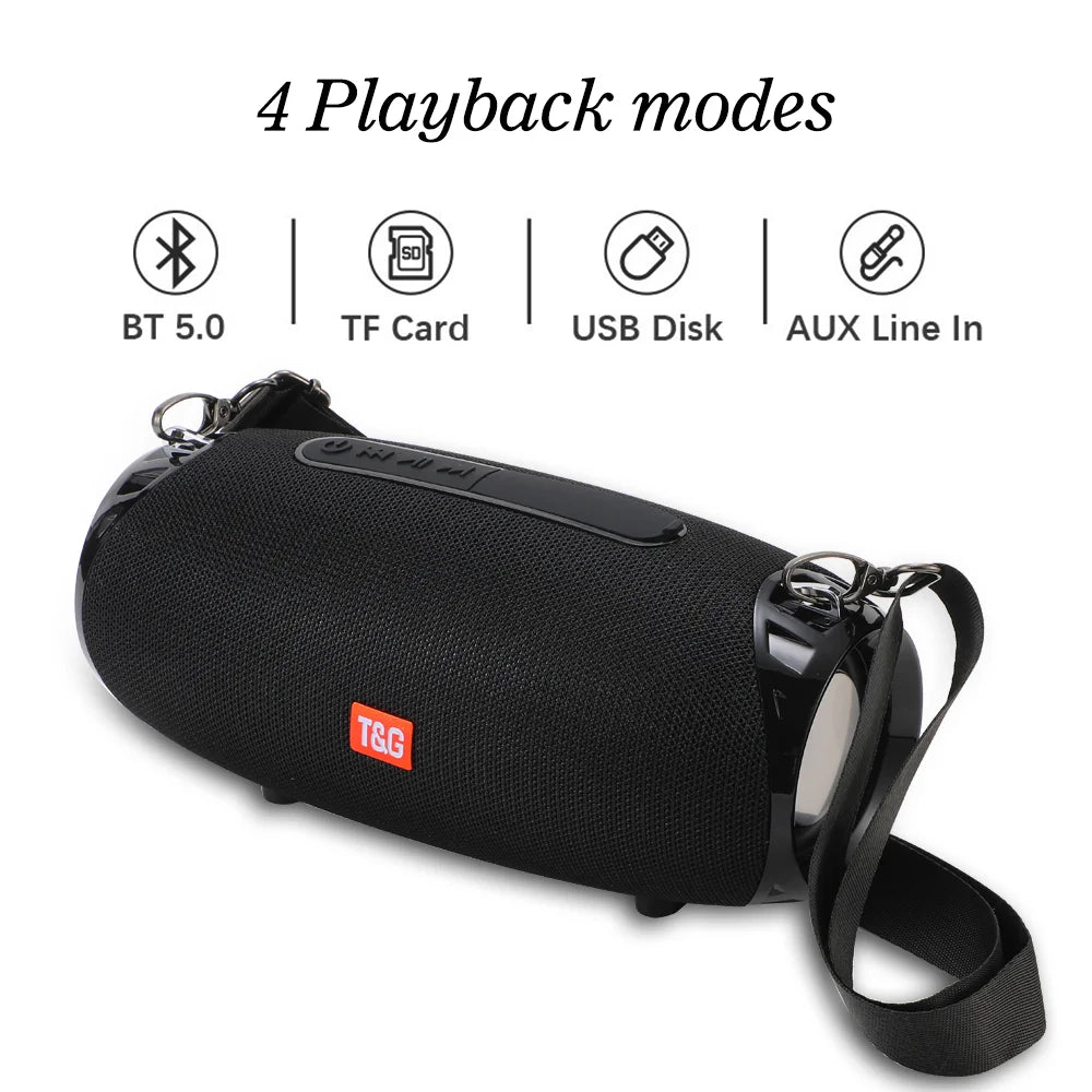 Subwoofer Bluetooth Lautsprecher Tragbare Soundbox Musik Drahtloser Tieftöner Bass Computer PC TV Radio FM 10W Leistungsstark Groß