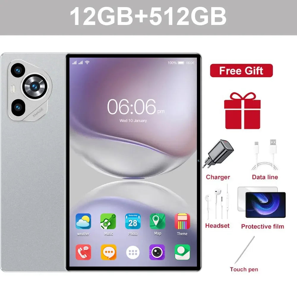 2026 Original Pad 16 Pro Tablet Android 15 22GB 2TB Snapdragon 8 Gen 2 Global Version Tablet 5G Dual SIM Google Play Tablets PC
