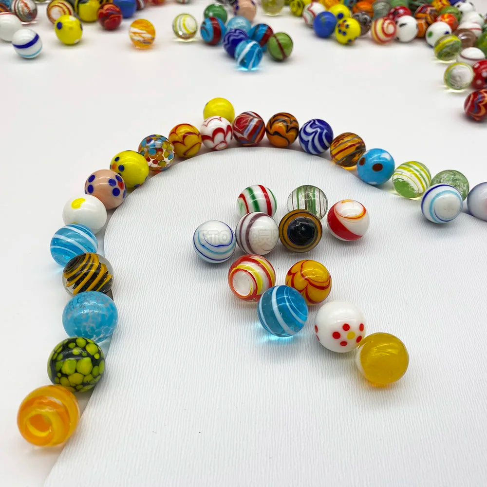 G1-16 Heimdekorationskollektion Kreative handgemachte Glasmurmeln Seltenheit Kinder-Puzzlespiele Spielzeug Süße Neujahrsgeschenke für Kinder