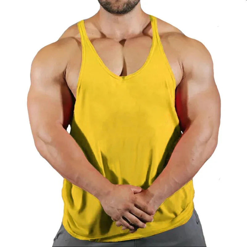 Vêtements Homme Musculation et Fitness Débardeur Stringer Homme Sportswear Vêtements T-shirt Gilet Chemise T-shirts Débardeurs d'entraînement Musculation