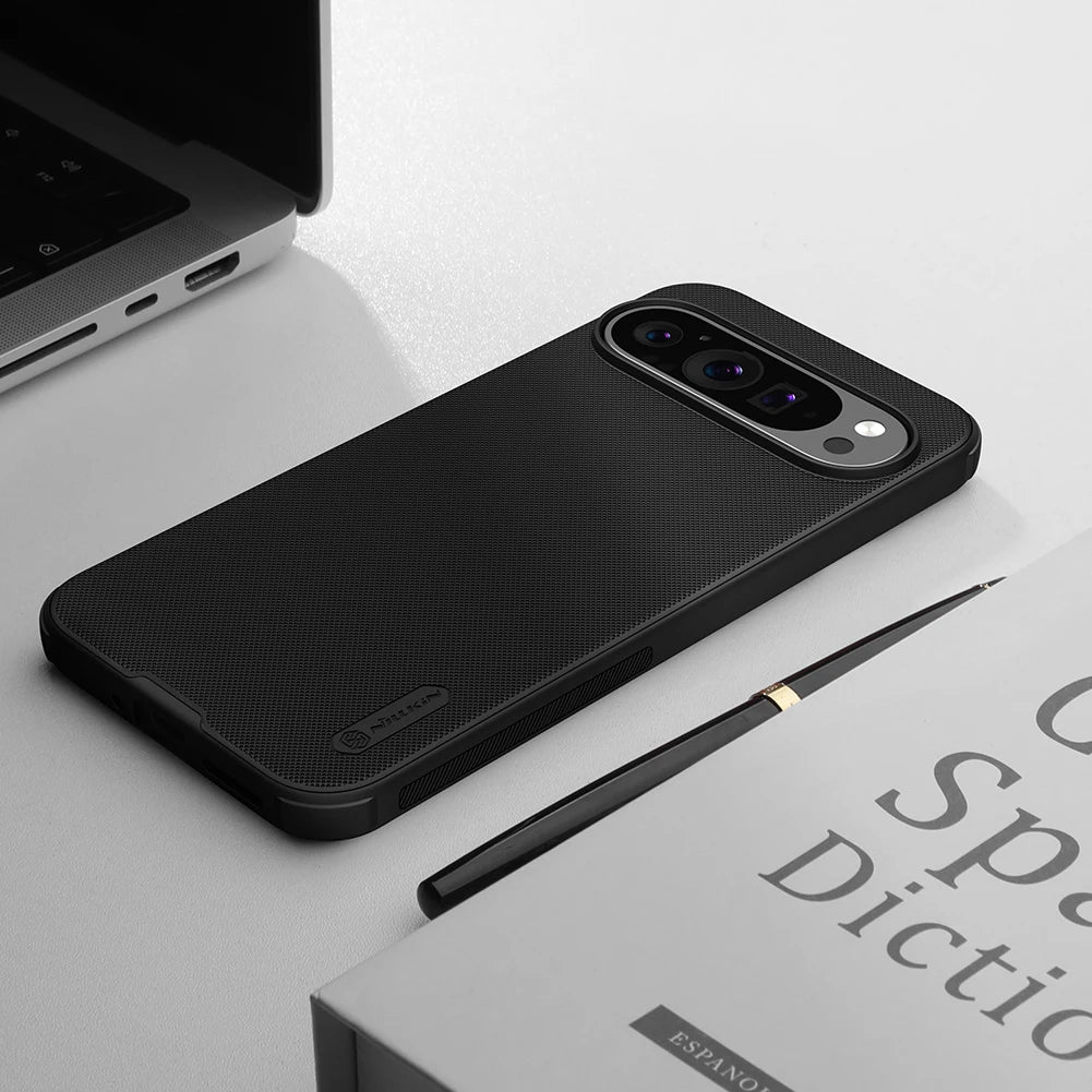 Nillkin für Google Pixel 10 Pro XL/10 Pro/10/9 Pro XL/9 Pro/9 5G Hülle weicher Rahmen Hüllen Kameraschutz 360 voll matt funda