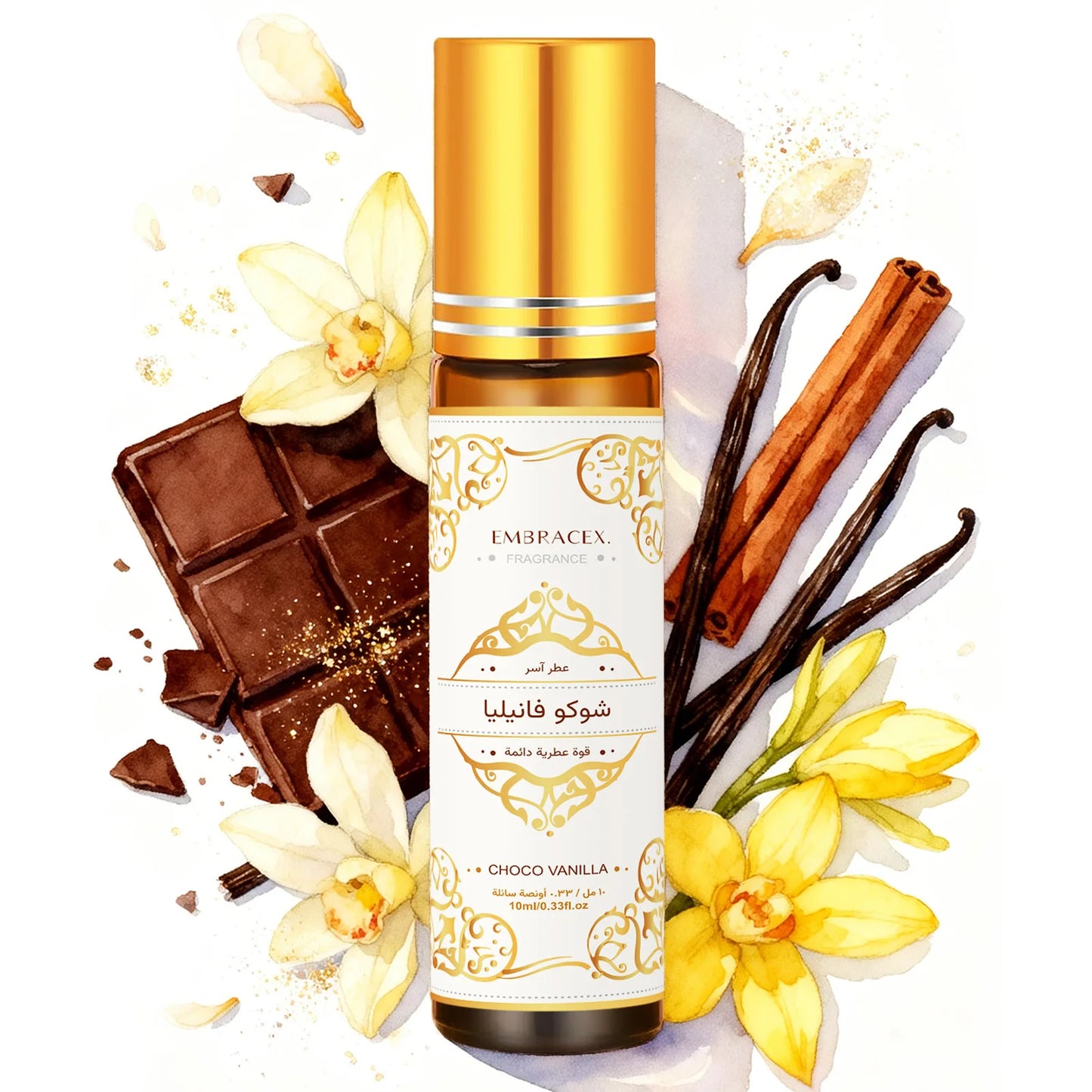6er-Set 10ml Roller ätherische Öle Eid al-Fitr Geschenk Parfümöl Hautpflege Gesichtsöl Körperpflege Luftbefeuchter Sechs langanhaltende Düfte