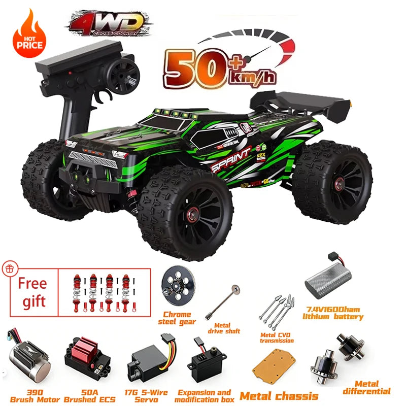 SG116MAX SCY9522 1:16 High Speed Drift Racing 80KM/H Brushless Motor 4WD 9522PRO 50KM/H RC Car Off Road Car Toys For Kid Gift