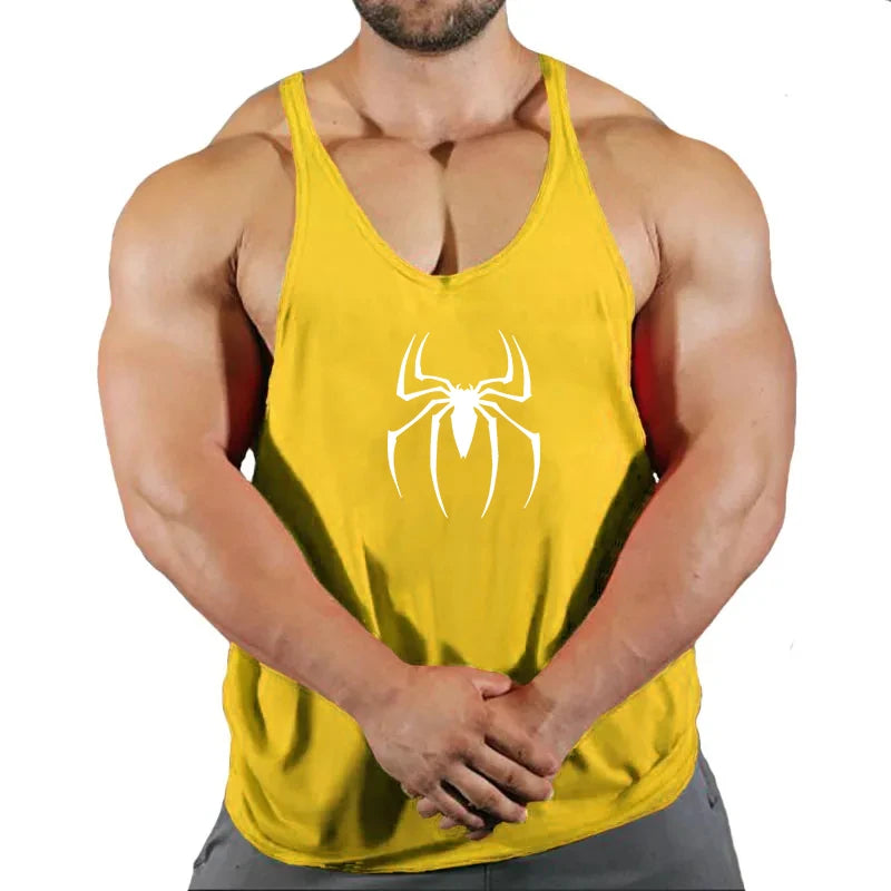 Vêtements Homme Musculation et Fitness Débardeur Stringer Homme Sportswear Vêtements T-shirt Gilet Chemise T-shirts Débardeurs d'entraînement Musculation