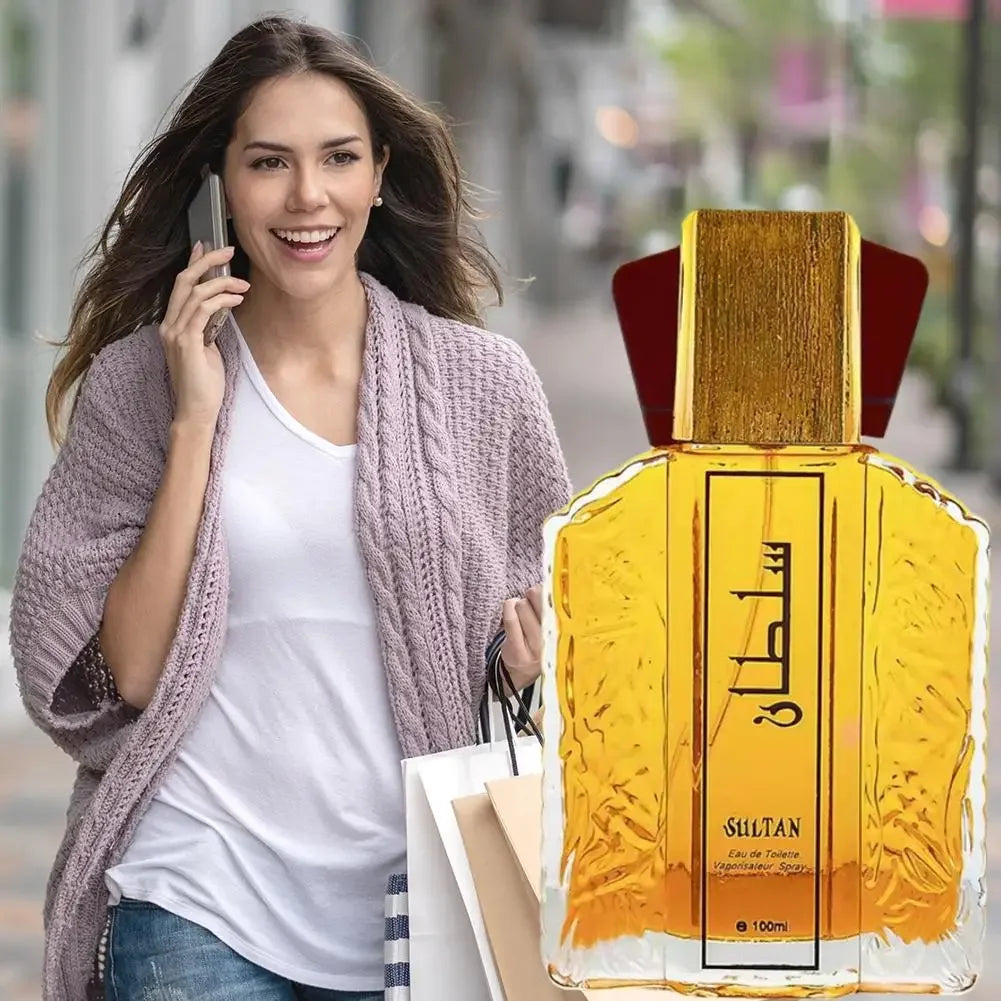 100ml Luxuriöses Arabisches Parfüm für Männer und Frauen Langanhaltender, Starker Duft Original Oud Duftspray Elegantes Kölnischwasser Geschenk