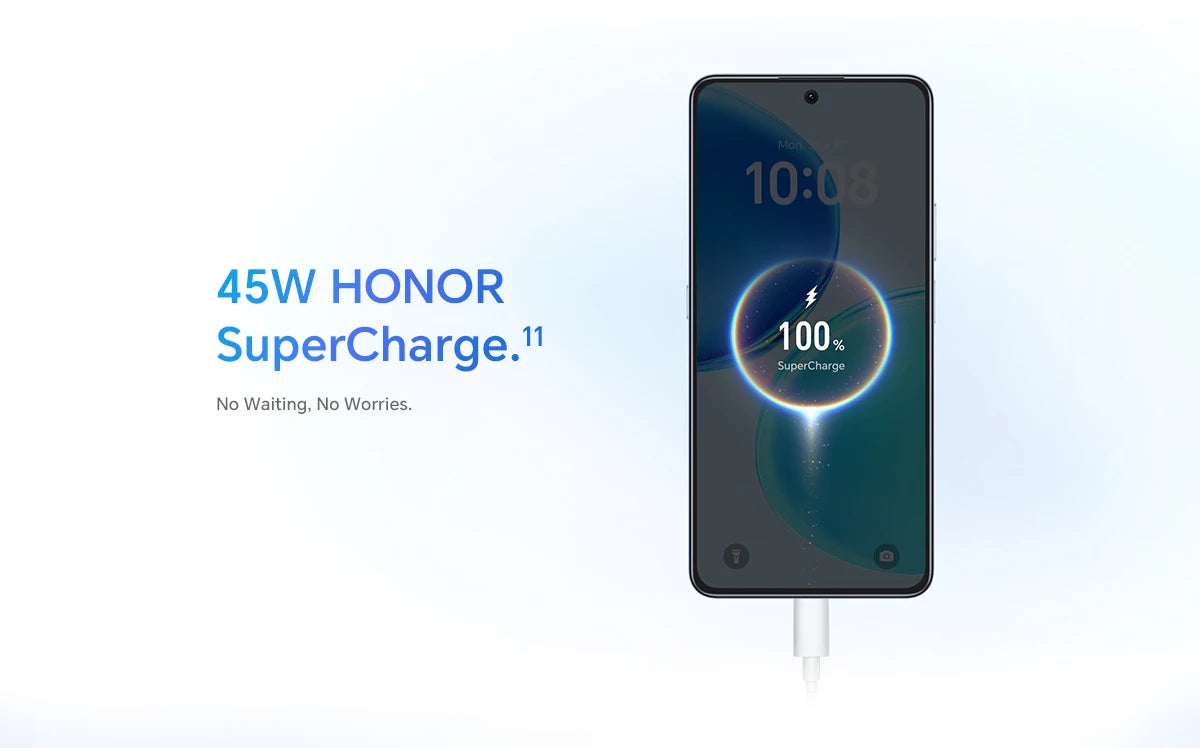 New Global Version HONOR X8d 4G 8GB+256GB 6.77'' AMOLED Screen 108MP Main Camera 7000 mAh 45W SuperCharge Dual SIM Android 16
