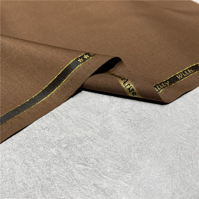 Italienischer Kammgarn-Twill-Stoff – knitterarm – Designeranzüge und Hosenmaterial für Business-Kleidung im Großhandel