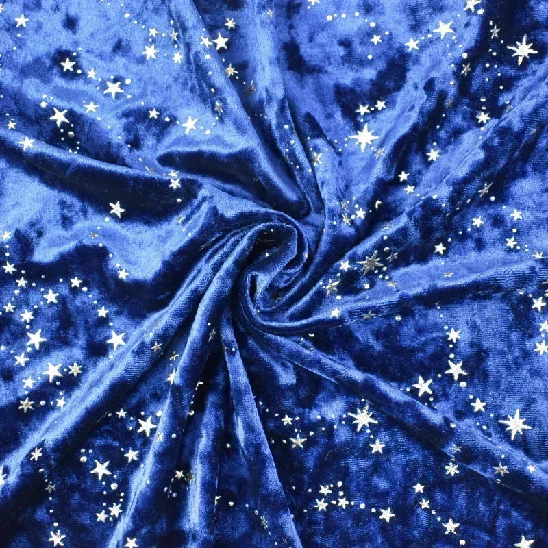 Meetee 45*145cm 90x145cm Polyester-Elasthan-Stoff für Bekleidung Kleiderstoffe DIY Elastischer Samtstoff Nähzubehör