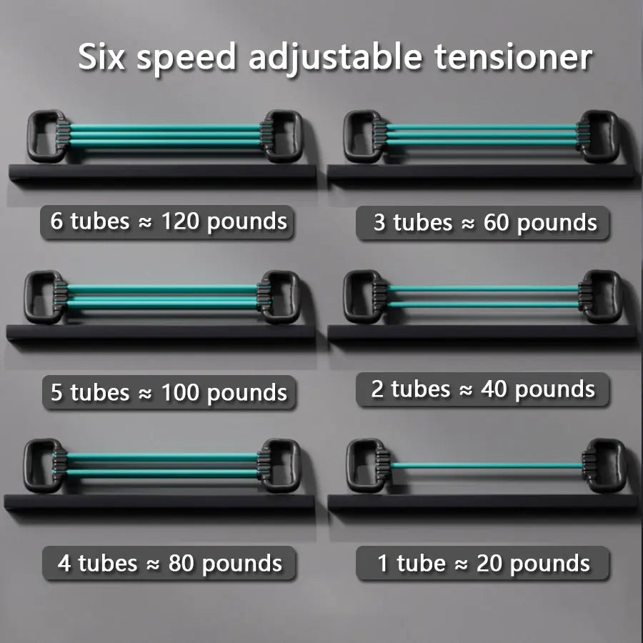 Appareil d'entraînement multifonctionnel pour les épaules, le dos et les muscles pectoraux avec corde élastique de traction à haute élasticité pour les bras
