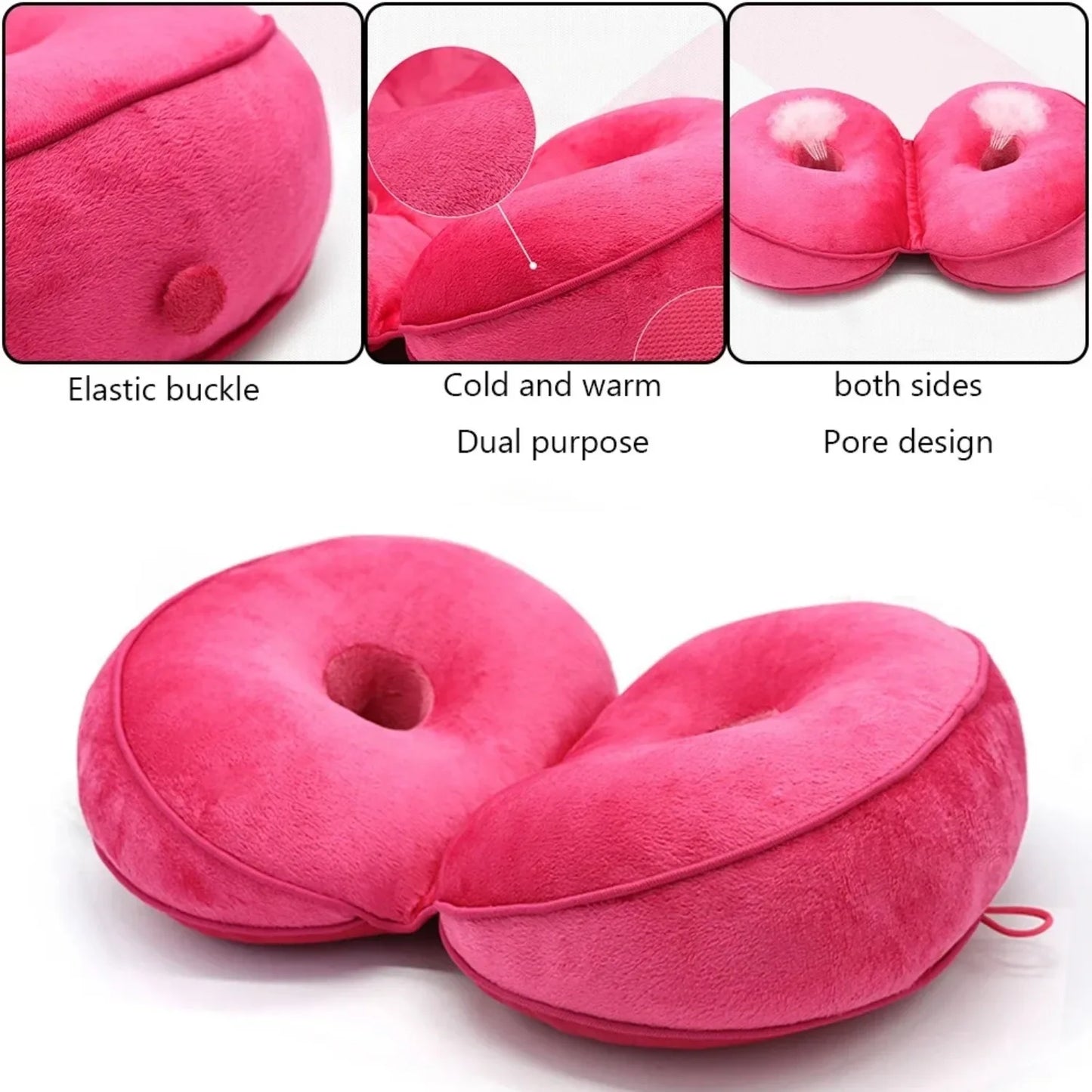 Orthopedic Cushion Pelvis Pillow Lift Hips Up Seat Cushion Pressure Relief Ass Cushion Tailbone Coccyx Orthopedic Medical Seat