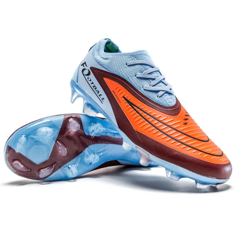 H08-1 Professionelle Herren-Fußballschuhe Training Rutschfeste Stollenschuhe TF/FG Fußballschuhe Chuteira Campo für Männer 35-45