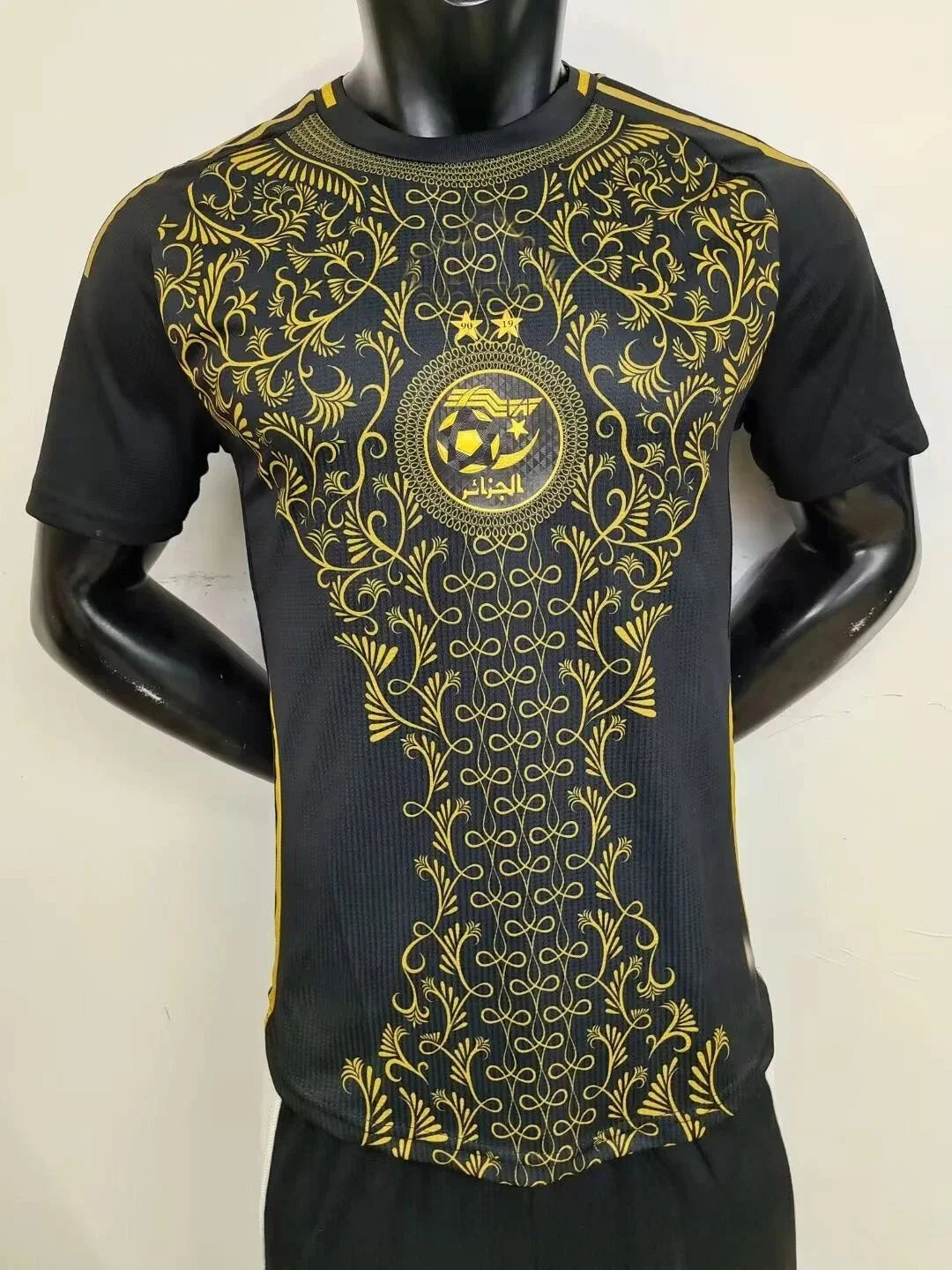 Sommer Neu 25-26 Algerien Sonderedition Fußballtrikot 3D-Druck Mode Kurzarm T-Shirt für Herren und Damen Tops