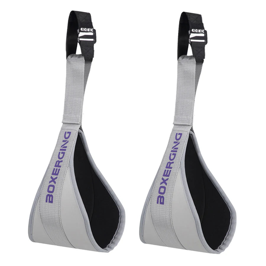 1 Pair Fitness Abdominal Muscle Belt Hanging AB Sling Straps Hanging Pull-Ups Training Horizontal Bar Gym Muscle Training Belt