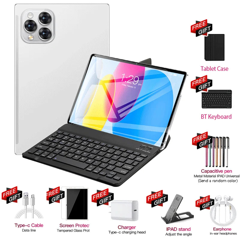 Tablette Originale IPad Air Pro 11 Pouces Édition Mondiale 24 Go 2 To Android 16 4K HD 5G Double SIM Appel Vidéo WIFI Écran HD Mini Tablette