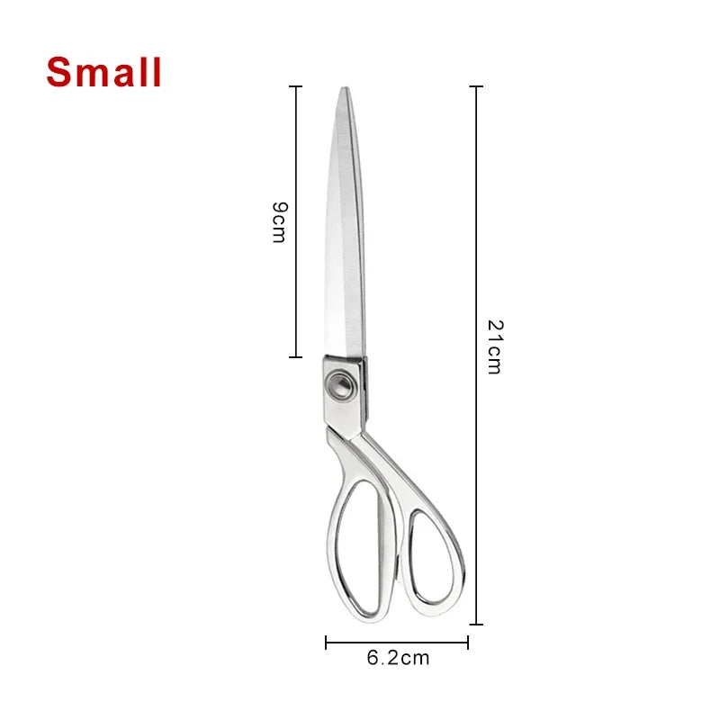 Professionelle Nähschere Edelstahl Schneiderschere 8/9/10 Zoll Stoffschere DIY Nähwerkzeuge und Zubehör Schere