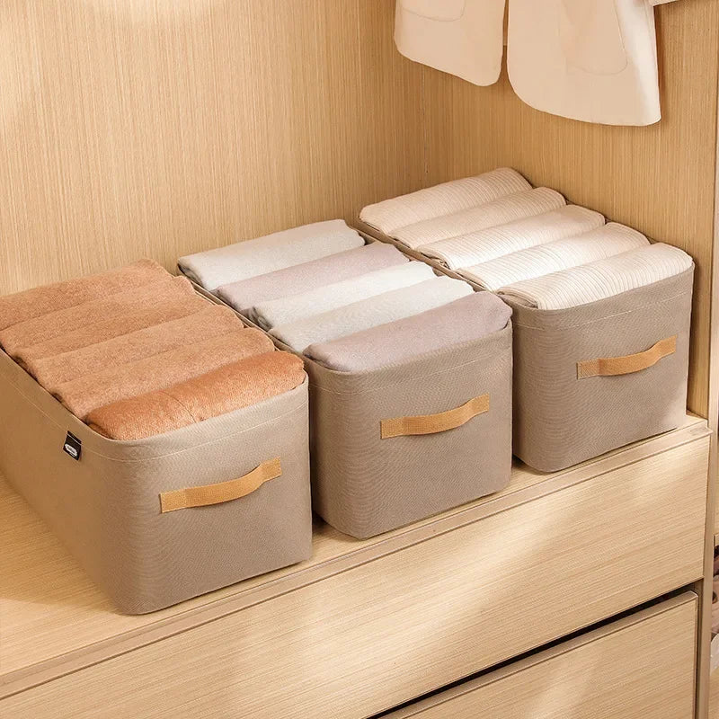 Verdicken Kleidung Organizer Hosen Pullover Aufbewahrungsschränke Schubladen Organizer Jeans Aufbewahrungsbox Kleiderschrank Kleidung Aufbewahrungsorganisatoren