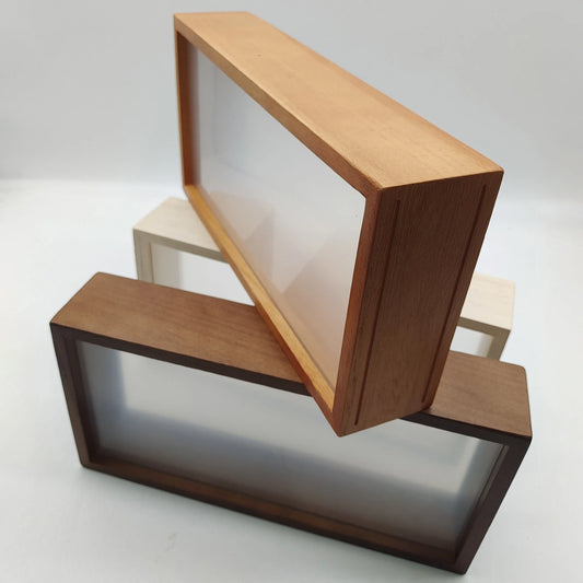 Shadow Box Frame Picture Frame for Dried Flowers Wooden Deep Dried Flower Display Frame for Memorabilia Award Photos Bouquet