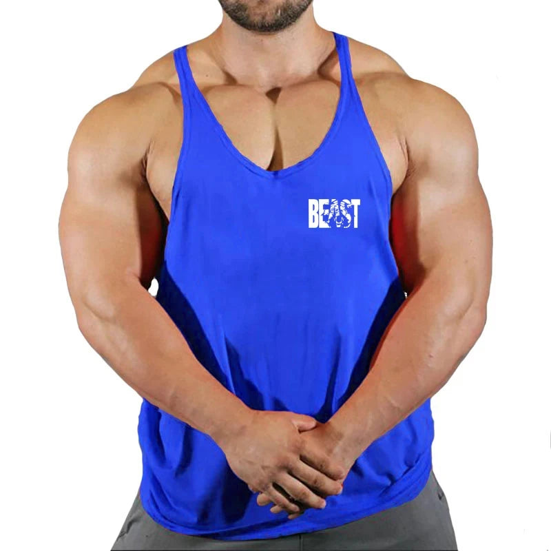 Vêtements Homme Musculation et Fitness Débardeur Stringer Homme Sportswear Vêtements T-shirt Gilet Chemise T-shirts Débardeurs d'entraînement Musculation