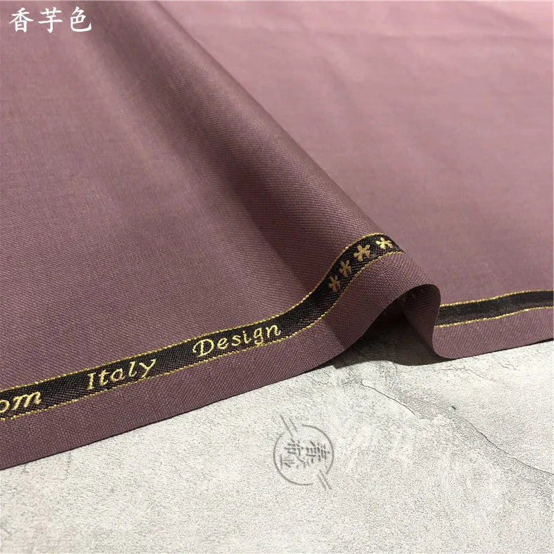 Italienischer Kammgarn-Twill-Stoff – knitterarm – Designeranzüge und Hosenmaterial für Business-Kleidung im Großhandel