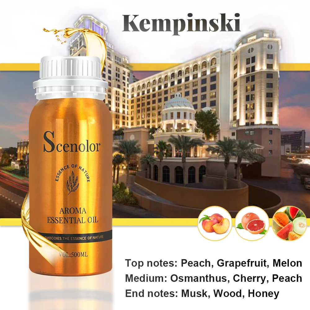 500ML Hotel Room Fragrance Diffuser for Home Air Freshener Scenting Device Air Purifier Humidifier Car Essential Oil Refil