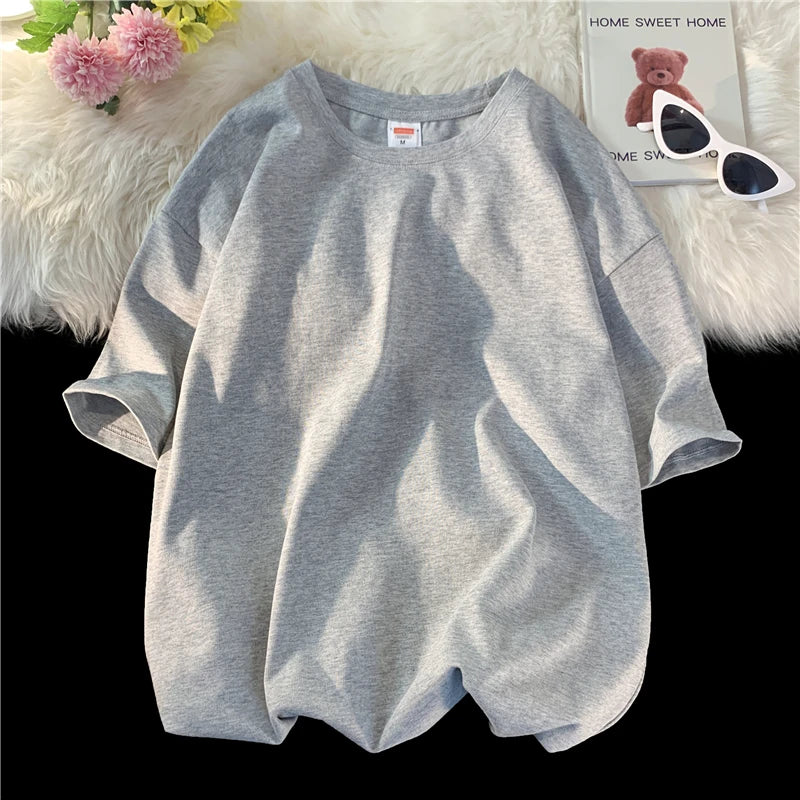 LEGIBLE 2025 Sommer Herren T-Shirt Lässiges lockeres Baumwoll-Kurzarm-T-Shirt Herren Oberteil T-Shirt Herren