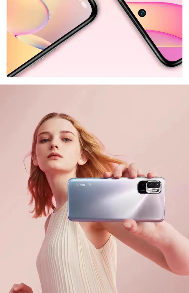 Redmi Note 10 Pro 5G Dimensity 1100 120Hz Refresh Rate 67W Charging 6.6" FHD+ Display Xiaomi Mobile Phones Smartphone