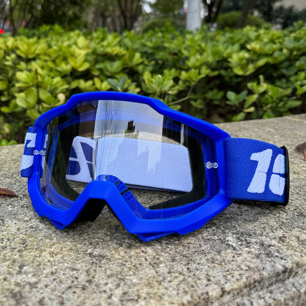 100 Motocross Brille Motorrad Sonnenbrille Herren MTB ATV Maske Winddichter Schutz Skifahren Radfahren Rennen Offroad-Brille