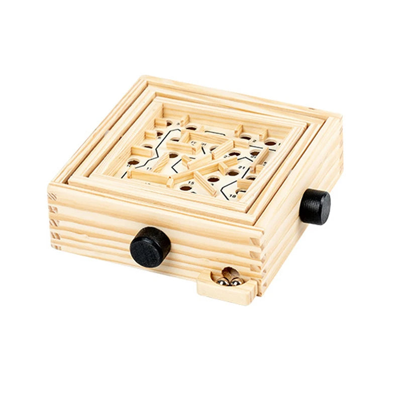 Holzlabyrinth Murmel Kipp Labyrinth Holzspiel Puzzle Intelligenz Spielzeug Hobbys Geschenke Geburtstag Kinder Für Gäste