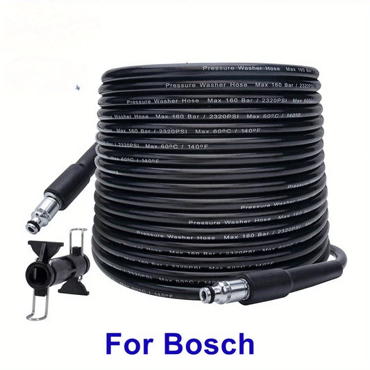 50FT/15M for Bosch High Pressure Cleaner High Pressure with Connect Extension Hose Power Washer Water Durable Plastic for Car