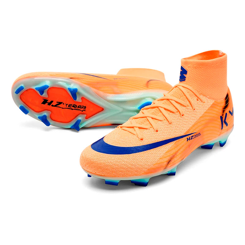 Neue hochwertige Herren Fußballschuhe TF/FG Trainingsfußballschuhe Ultraleichte rutschfeste Turf-Fußballschuhe Chuteira Campo