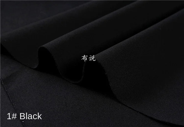 Space Cotton Fabric Thin Clothing Designer Four Sided Elastic Wholesale Cloth Diy Sewing Polyester Spandex Material