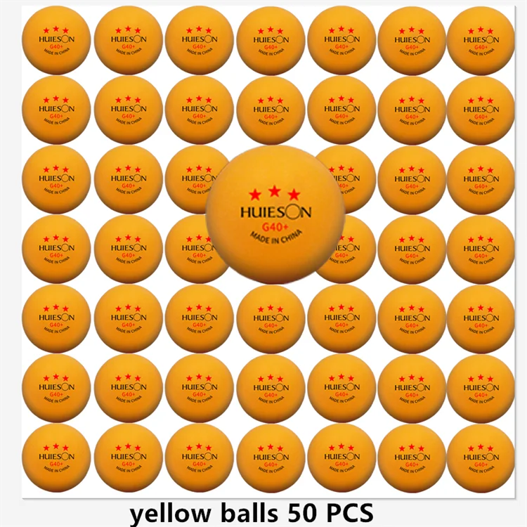 Neue Huieson 3-Sterne 20~100 STÜCK ABS 40+ Material Professionelle Tischtennisbälle TTF Tischtennis Ping-Pong-Bälle für Wettkämpfe