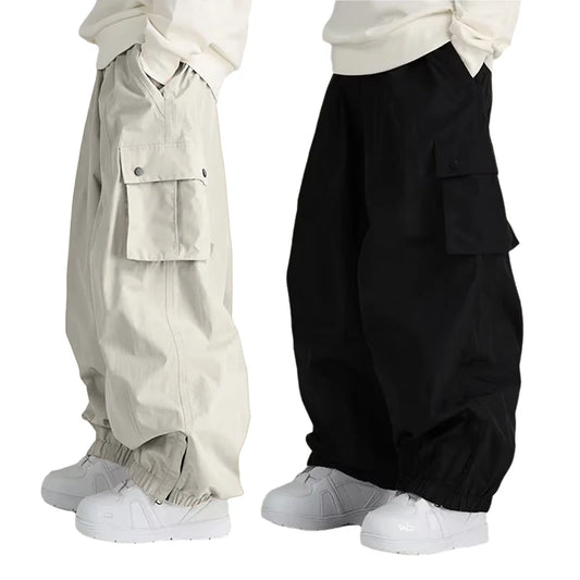 Pantalon de ski pour homme, coupe ample, chaud, décontracté, pour sports d'hiver, neige, snowboard, vêtements de ski