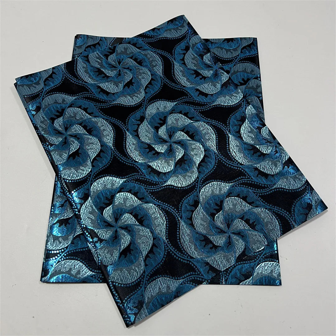 LUXURY 3D Swiss GELE Gandmaster African Multi Sego Headtie 1pcs/Bag, 2025 Nigeria Sego Head Tie Wrapper For Sew Wedding ASO EBI