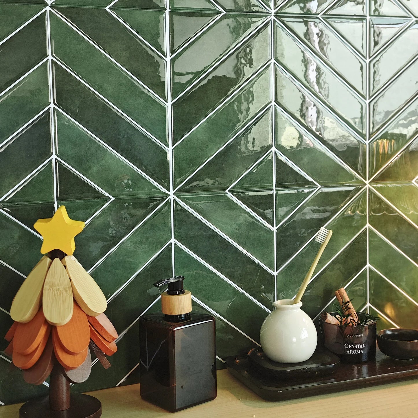 5/10 Blatt 3D Selbstklebende Tapetenfliesen zum Abziehen und Aufkleben DIY Wandfliesen