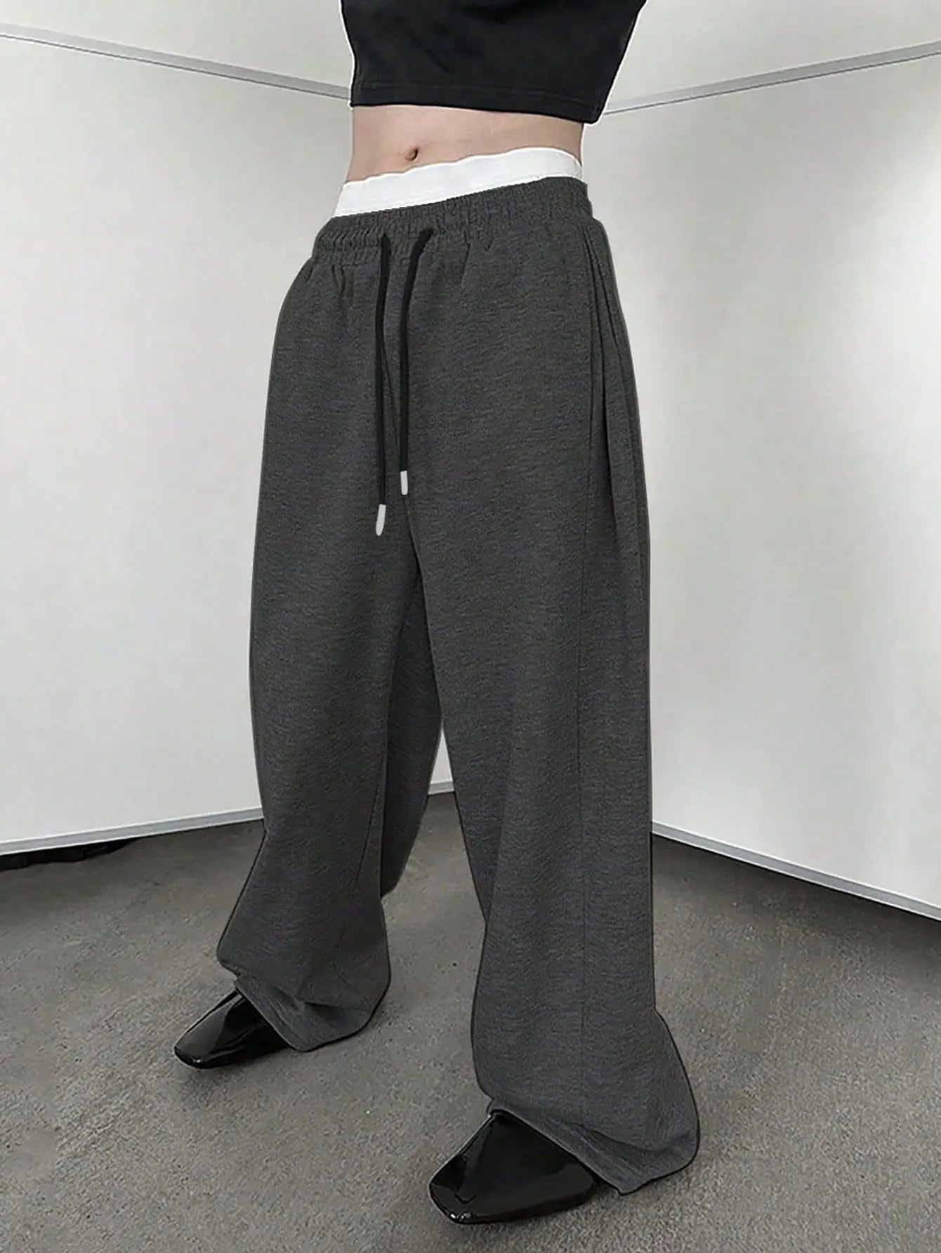 2026 NEW Spring Autumn Slim Men Pants sports casual Joggers trousers Mens Solid Color Straight Pants thin Woven Daily Sweatpants
