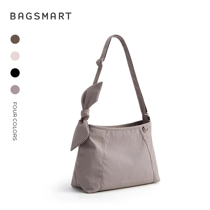 Sacs à bandoulière BAGSMART pour femmes, sac fourre-tout polyvalent léger et décontracté, sac à bandoulière pour le travail, sac hobo sous l'épaule