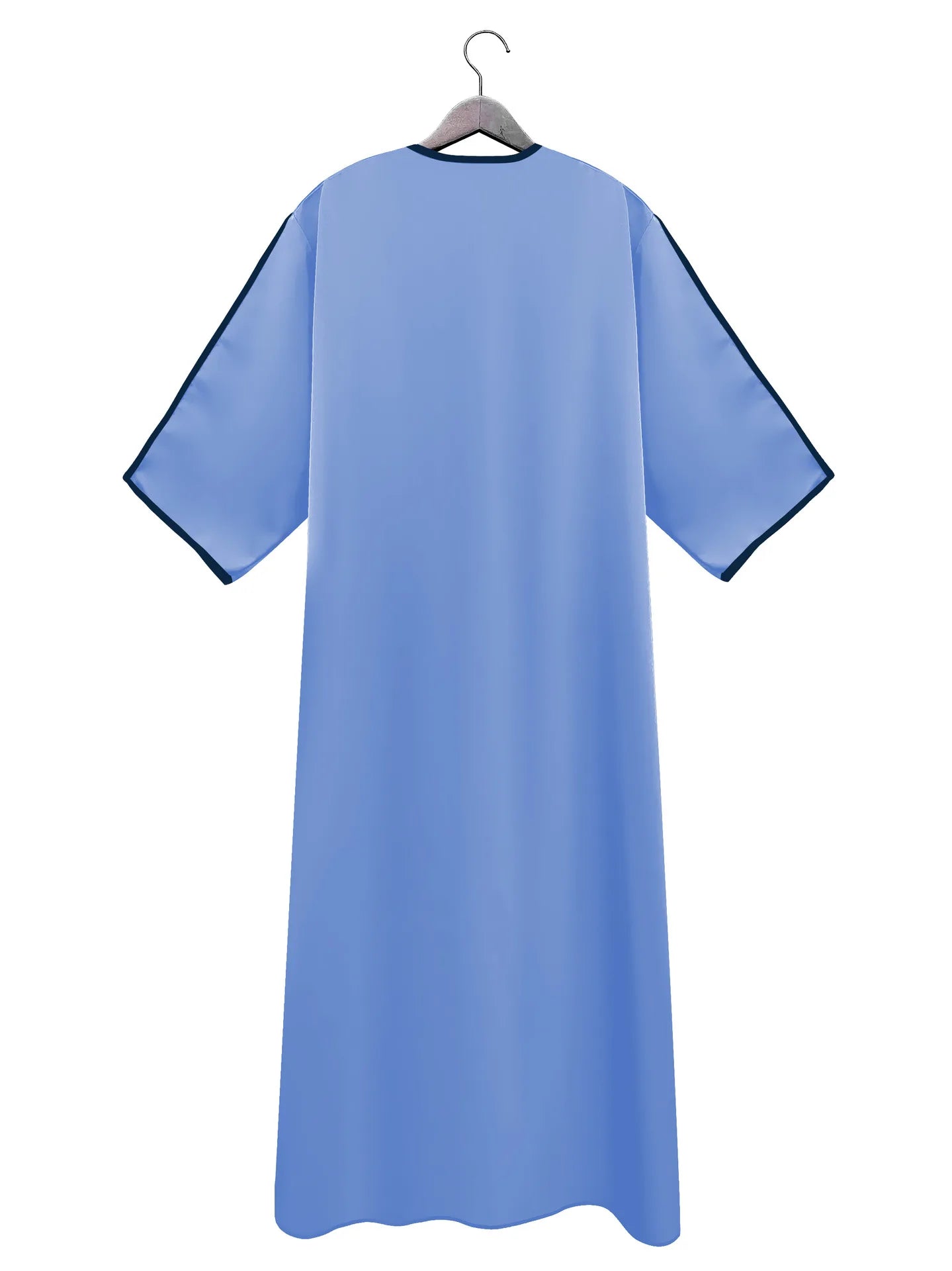 Nouvelle Abaya Musulmane Homme 2026 Robe Islamique Saoudienne Caftan Longue Robe Homme Marocain Thobe Jubba Uni Décontracté Brodé Caftan