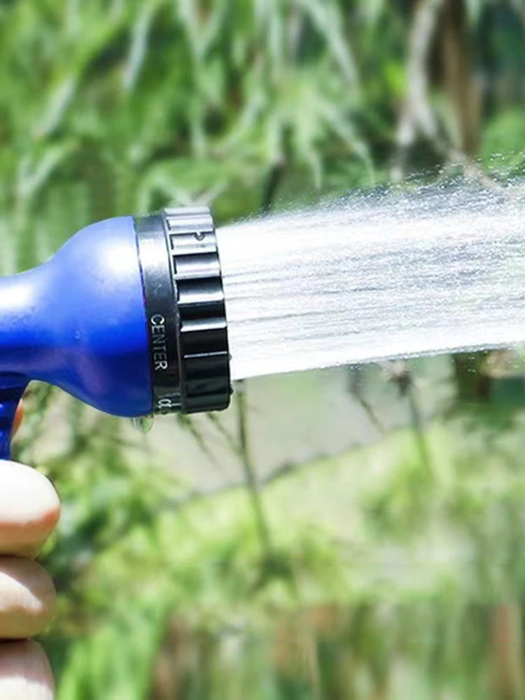 Tuyau d'eau télescopique, tuyau d'eau de jardin, pistolet à eau haute pression, tuyau d'eau de lavage de voiture de jardin