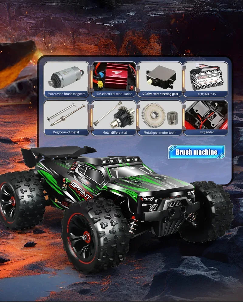 SG116MAX SCY9522 1:16 High Speed Drift Racing 80KM/H Brushless Motor 4WD 9522PRO 50KM/H RC Car Off Road Car Toys For Kid Gift