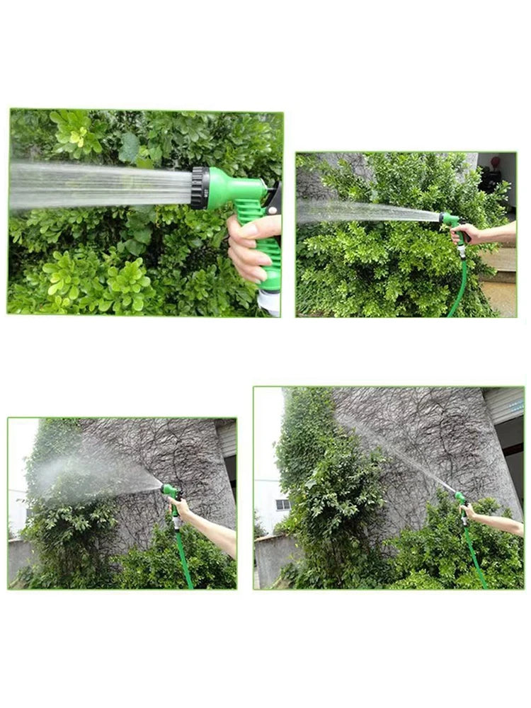 Tuyau d'eau télescopique, tuyau d'eau de jardin, pistolet à eau haute pression, tuyau d'eau de lavage de voiture de jardin
