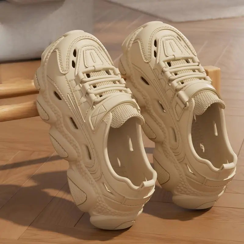 High-End Herren Watschuhe für den Sommer, atmungsaktiv, rutschfest, verschleißfest, Strand-Deo, Fahr- und Angelsandalen für Herren