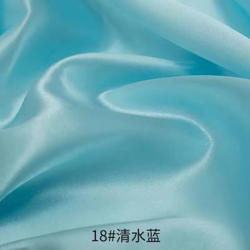 0.5m/1m/5m Satin Lining Fabric For Sewing Dress Lining,Pajamas,Decoration Cloth Tablecloth Decorative Fabric Handmade DIY Fabric