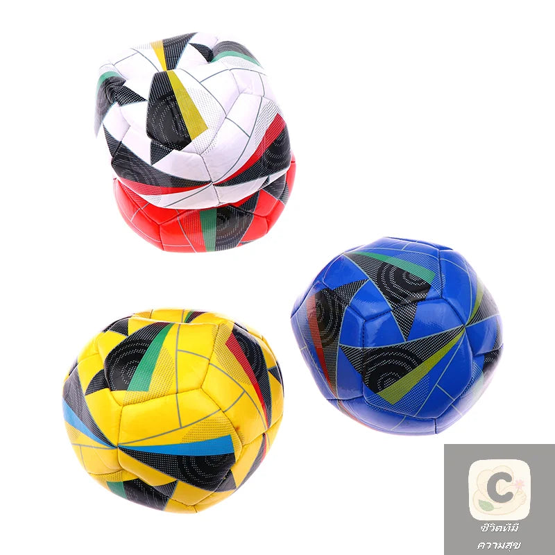 Ballon de Football Taille 2 HUA pour Jeune Adulte, Résistant à l'Usure, pour Sports de Plein Air, Entraînement, Jeu, Cadeaux d'Anniversaire