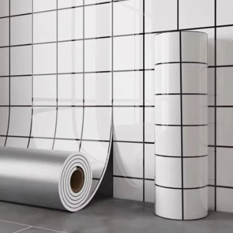 Wasserdichte und schmutzabweisende Wandaufkleber selbstklebende Tapete 1 Rolle dicke Schaumstoff-Marmortapete für Schlafzimmer und Wohnzimmer